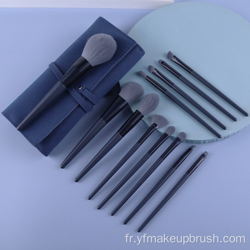 Brosse de maquillage Set 10 pour oeil oighshadow